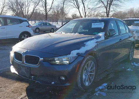 2016 BMW 320I xDrive from USA, damaged, VIN WBA8E5G54GNU21006